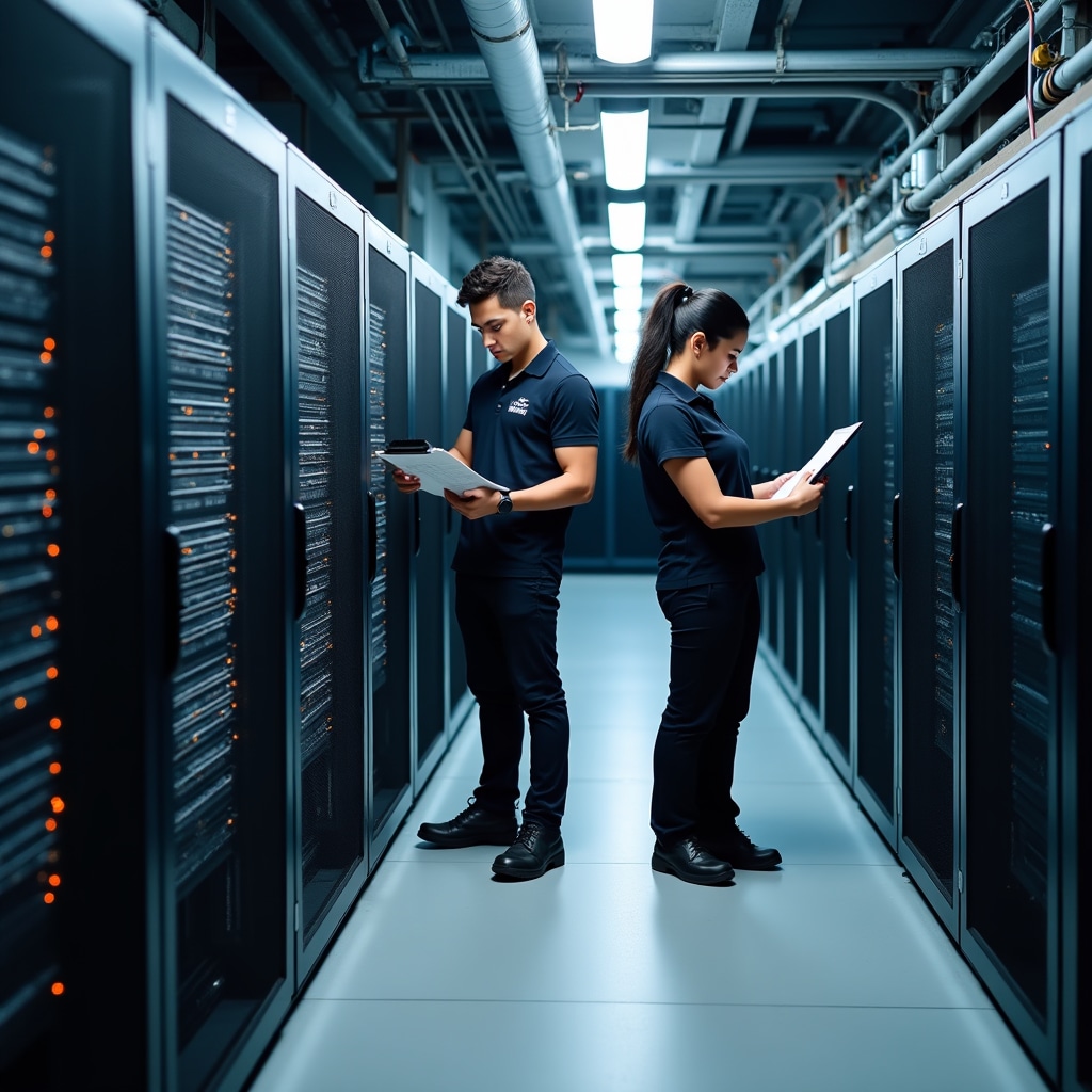 IT infrastructure setup during office relocation process